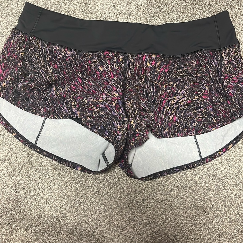 Lululemon speed 2.5 shorts